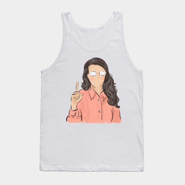 Confident woman Tank Top by Ammi